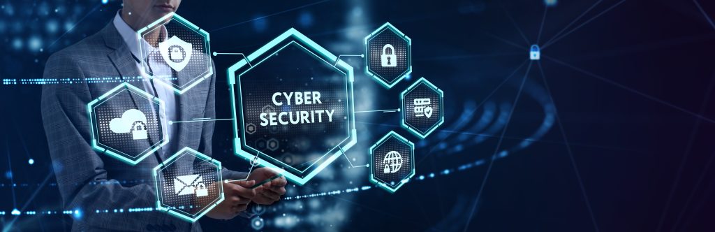 Cybersecurit als virtuelle Welt, eine junge Person hat ein Tablet in der Hand und prüft die aktuelle Sicherheitslage
IT-Security, Sicherheit, IT-Sicherheit, Security